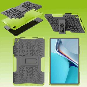 Fr Oppo Realme Pad 10.4 Hybrid Outdoor Schutzhlle Case Grn Tasche Cover Etuis