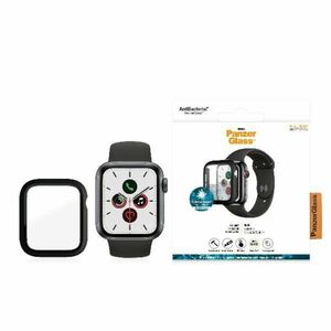 PanzerGlass Full Body TPU Schutz Hlle Cover fr  Apple Watch Serie 4/5/6/SE 40mm Schwarz