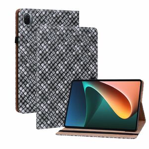 Fr Xiaomi Mi Pad 5 / 5 Pro 11.0 Zoll Design Muster Schwarz Kunstleder Hlle Cover Tablet Tasche Case Neu