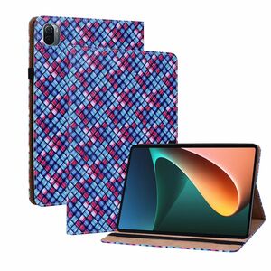 Fr Xiaomi Mi Pad 5 / 5 Pro 11.0 Zoll Design Muster Blau Kunstleder Hlle Cover Tablet Tasche Case Neu