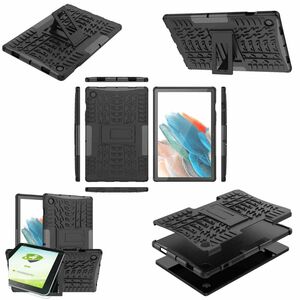 Fr Tablet aufstellbare Outdoor Hybrid Tasche Etuis Cover Case Schutz Robust Neu