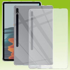 F�r Samsung Galaxy Tab S10 / S9 S8 Ultra Transparent H�lle TPU Silikon