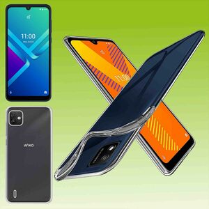 Fr Wiko Y62 Silikoncase TPU Schutz Transparent Handy Tasche Hlle Cover Etui Zubehr Neu