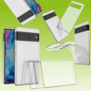 Fr Google Pixel 7 Silikoncase TPU Schutz Transparent Handy Tasche Hlle Cover Etui Zubehr Neu