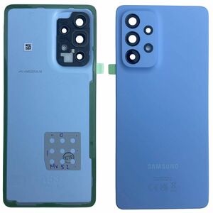Akkudeckel Back Cover Akku Fach Deckel fr Samsung Galaxy A53 5G GH82-28017C Awesome Blue / Blau