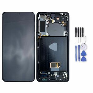 Samsung LCD Display Kompletteinheit GH82-27500B fr Galaxy S22 Plus 5G Phantom White / Wei