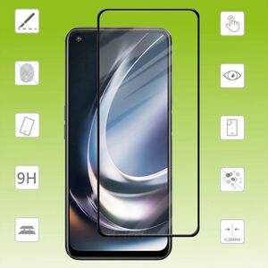 Fr OnePlus Nord CE 2 Lite 2x 3D Premium 0,3 mm H9 Hart Glas Schwarz Folie Schutz Hlle Neu