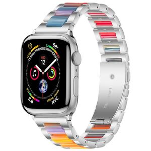 F�r Apple Watch Series 11 10 42mm / 9 8 7 41mm Metall Design Armband