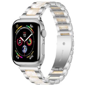 F�r Apple Watch Series 11 10 42mm / 9 8 7 41mm Metall Design Armband
