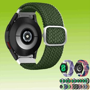 F�r Samsung Galaxy Watch FE 6 5 4 Normal Pro Classic Nylon Arm Band