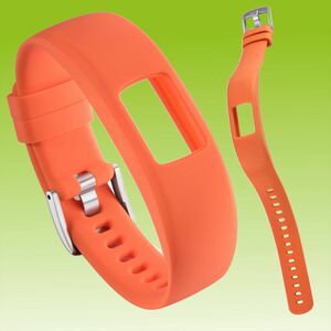 Fr Garmin Vivofit 4 Hochwertiges Kunststoff / Silikon Uhr Watch Smart Sport Armband Orange