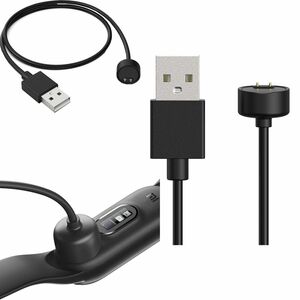 Docking Station fr Xiaomi Mi Band 5 / 6 / 7 Mijobs Smart Watch USB Schwarz Charge Cable Ladestation