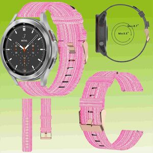 Fr Samsung Galaxy Watch FE 6 5 4 Normal Pro Classic alle Gren Armband 