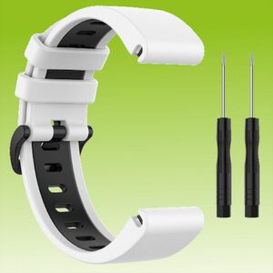 Fr Garmin Fenix 6 / 6 Pro / 6X / 6X Pro Flexibles Kunststoff / Silikon Uhr Watch Sport Armband