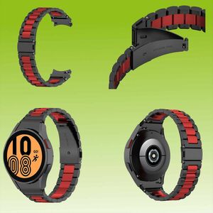 F�r Samsung Galaxy Watch FE 6 5 4 Normal Pro Classic Edelstahl Armband