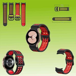 Fr Samsung Galaxy Watch FE 6 5 4 Normal Pro Classic Gren Silikon TPU Armband