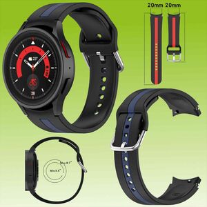 Fr Samsung Galaxy Watch FE 6 5 4 Normal Pro Classic Silikon Armband