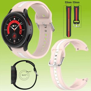 Fr Samsung Galaxy Watch FE 6 5 4 Normal Pro Classic Silikon Armband