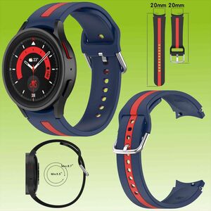 F�r Samsung Galaxy Watch FE 6 5 4 Normal Pro Classic Silikon Armband