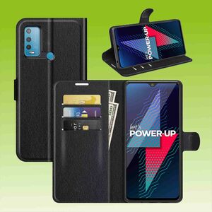 Für Samsung Galaxy A04 Handy Tasche Wallet Premium Schutz Hülle Case Cover Etuis Neu Zubehör Schwarz
