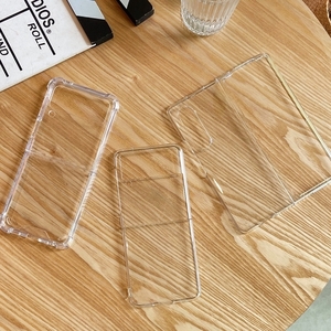 F�r Samsung Galaxy Z Fold4 5G Design Schock Hart Cover Handy Tasche H�lle Etuis Transparent