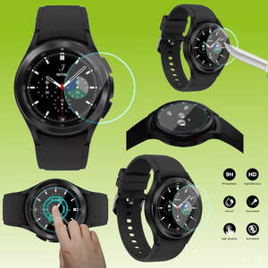 1x 0,26 mm H9 Hart Glas Schock Folie fr Samsung Galaxy Watch 5 Pro Schutz Panzer Zubehr Glas Neu