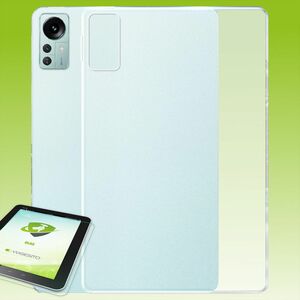 F�r Xiaomi Mi Pad 5 Pro 12.4 2022 Transparent H�lle Tablet Tasche Cover + H9 Hart Glas