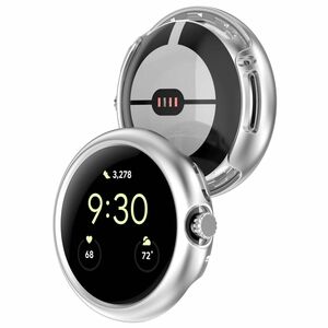 Fr Google Pixel Watch 3 / 2 / 1 Hochwertiges Kunststoff / Silikon Uhr Armband Zubehr Sport