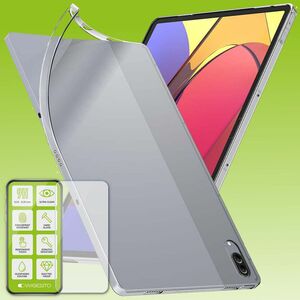 F�r Lenovo Tab P11 Pro 2. Gen 11.2 Zoll Transparent H�lle Tablet Tasche Cover + H9 Hart Glas