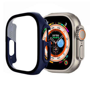 + Schutzglas f�r Apple Watch Ultra 4 / 3 / 2 / 1 49mm Kunststoff Cover