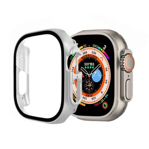 + Schutzglas f�r Apple Watch Ultra 4 / 3 / 2 / 1 49mm Kunststoff Cover