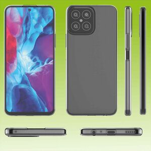 F�r Honor X8 Silikoncase TPU Schutz Transparent Handy Tasche H�lle Cover Etui Zubeh�r Neu