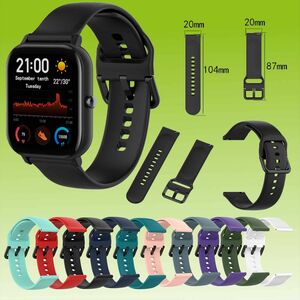 Fr Amazfit GTS4 Mini / GTR Mini Hochwertiges Kunststoff / Silikon Uhr Armband Zubehr Sport Neu