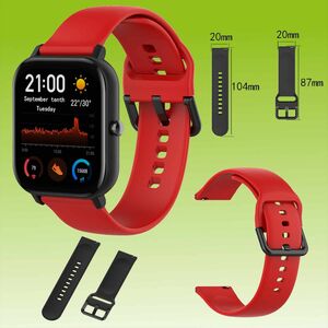 Fr Amazfit GTS4 Mini / GTR Mini Hochwertiges Kunststoff / Silikon Uhr Armband Zubehr Sport Neu