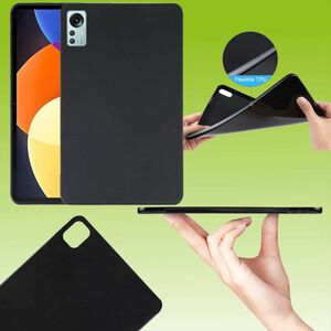 Fr Xiaomi Mi Pad 5 Pro 12.4 2022 Schwarz Tablet Tasche Hlle Case TPU Silikon dnn