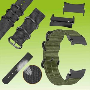 F�r Samsung Galaxy Watch FE 6 5 4 Normal Pro Classic Gr��en Kunststoff Silikon