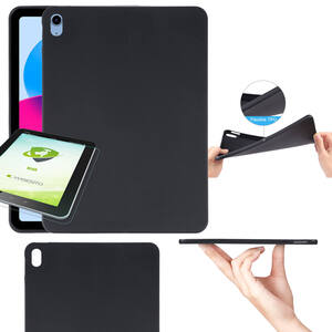 Fr Apple iPad 11. Gen A16 2025 / 10.9 2022 Hlle + Hart Glas Schwarz