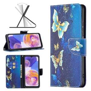 Fr Samsung Galaxy A23 5G Kunstleder Handy Tasche Book Motiv 3 Schutz Hlle Case Cover Etui Neu