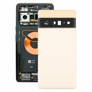 Fr Google Pixel 6 Pro Gold Batterie Cover Ersatzteil Akku Deckel und Mittelrahmen