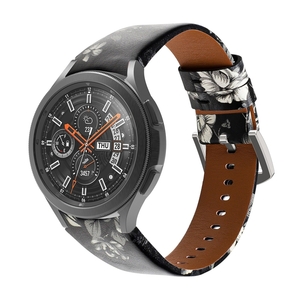Fr Samsung Galaxy Watch FE 6 5 4 Normal Pro Classic Kunstleder Band