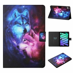 Fr Apple iPad 10.9 2022 10. Generation Kunstleder Tablet Cover Tasche Motiv 52 Hlle Case Etuis