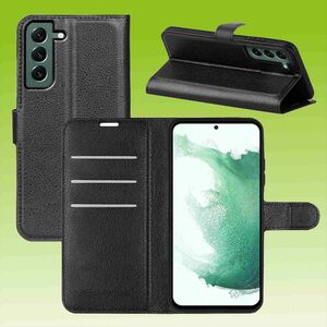 Für Samsung Galaxy S23 Handy Tasche Wallet Premium Schutz Hülle Case Cover Etuis Neu Zubehör Schwarz