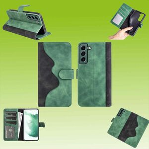 Fr Samsung Galaxy S23 Plus Design Handy Tasche Wallet Premium Grn Schutz Hlle Case Cover Etuis Neu Zubehr