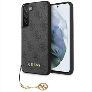 Guess 4G Chain Charms Collection Hardcase Hlle Cover fr Samsung Galaxy S23 Grau