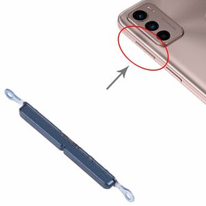 Volume Button Taste fr Motorola Moto G42 Lautstrke Ersatzteil Reparatur Zubehr Blau