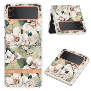 F�r Samsung Galaxy Z Flip4 Design Muster Kunststoff TPU H�llen Schutz Cover Handy Tasche Muster / Motiv H�llen Etuis Muster