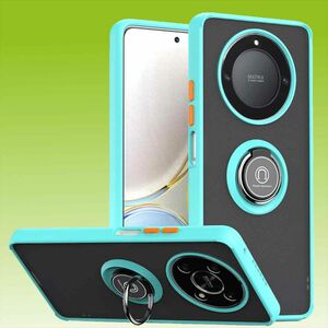 Fr Honor Magic 5 Lite TPU / PC Design Ring Magnet Cover Handy Tasche
