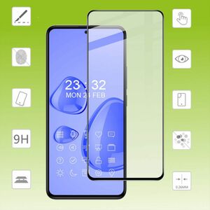 Fr Xiaomi Poco F5 3D Premium 0,3 mm H9 Hart Glas Schwarz Folie Schutz Hlle Zubehr Neu