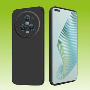 F�r Honor Magic 5 Pro Silikon TPU Schwarz Handy Tasche H�lle Cover