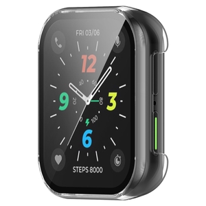 Für OPPO Watch 2 46mm Shockproof Hochwertiges Silikon Design Uhr Gehäuse Schutz Case Hülle Transparent